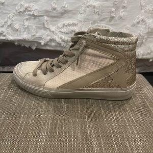 Shu Shop Roxanne Hightops, Size 6.5, Brand new - worn once